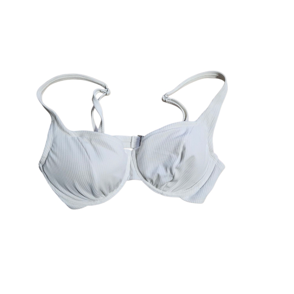 Xhilaration White Underwire Bikini Top Large